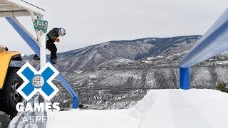 Men’s Snowboard Slopestyle FULL BROADCAST  X Games Aspen 2018 [upl. by Enyamert]