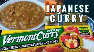 Quick and easy to prepare Japanese Curry using Vermont Curry Sauce Mix  Comfort Food  Asian recipe [upl. by Heilner]