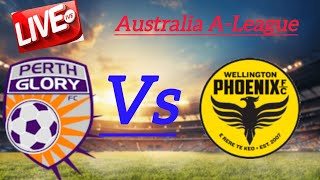 Football match Australia ALeague Live StreamPerth GloryVsWellington Phoenix [upl. by Stew]