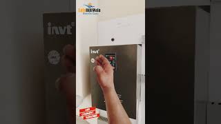 Vfd solor inverter configuration and moter running Ampare electrical solarpowerinverter [upl. by Onitram]