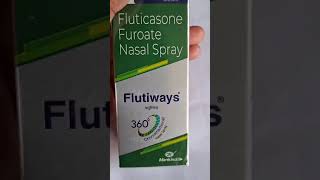 FLUTIWAYS NASAL SPRAY  USES SIDE EFFECTS AND BENEFITS  MEDICIN [upl. by Moria]