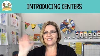 Introducing Centers in Preschool [upl. by Eimmij]