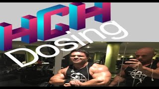 How much Hgh do I use HGHRT 2 iu 4 iu Dosage explained [upl. by Atinaujnas]