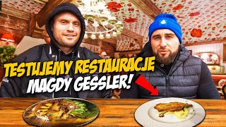 ODWIEDZILIŚMY RESTAURACJĘ MAGDY GESSLER [upl. by Netsrak384]