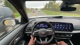 2025 Chevy Traverse LT POV Test Drive Acceleration Driving Impressions [upl. by Ahsiena]