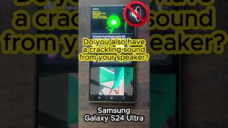 Cracking 🔇sound in Samsung Galaxy 📱smartphones solution 🤯 crackingsound solution samsunggalaxy [upl. by Ynnam484]