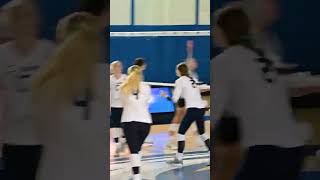 Emory Volleyball vs Roanoke Highlights [upl. by Gamber]