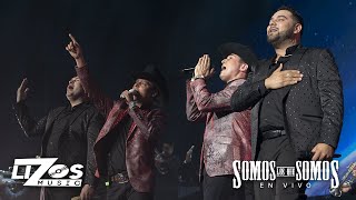 LOS 2 DE LA S Y BANDA MS  SOMOS LOS QUE SOMOS EN VIVO [upl. by Niroc]