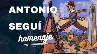 Antonio Segui  ArtistaArgentino en París [upl. by Ahsirtal]