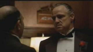 The Godfather  Deleted Scene  Not So Tough 2012 AMC HD version [upl. by Fannie]