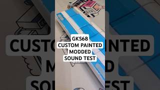 Modding the GKS68 Again Custom Paintjob amp Sound Dampening  MMD Princess Linears  Sound Test [upl. by Hgieliak938]