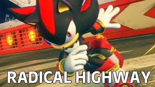 Sonic X Shadow Generations Radical Highway No Doom Wings [upl. by Jolee633]