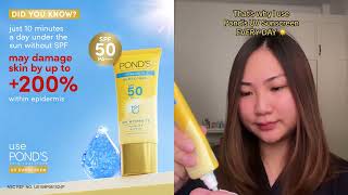 Hydration and Daily Sun Damage Protection —only with POND’S [upl. by Atat520]