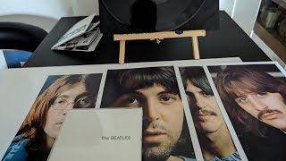 The Beatles The White Album Unboxing 180gm vinyl edition First time buying The White Album on vinyl [upl. by Vinnie]