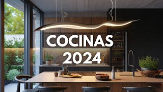 Tendencias de Cocinas 2024 Transforma tu Espacio ✨ [upl. by Luann191]