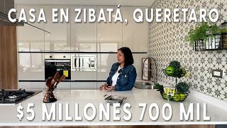 Casa en Zibatá Querétaro 5 millones 700 mil pesos [upl. by Eikkin386]