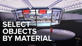 Select Cinema 4D Materials Assigned to Active Objects [upl. by Ik924]