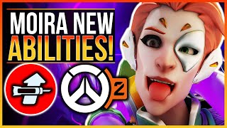 Overwatch 2 NEW Moira Rework Abilities  Dev Update [upl. by Fia155]