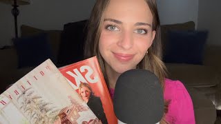 ASMR Flipping through magazines [upl. by Forbes940]