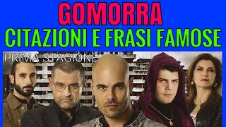 GOMORRA  citazioni e frasi famose prima stagione [upl. by Yltnerb]