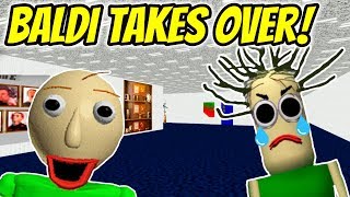 BALDI TOOK OVER BALDINAS SCHOOLHOUSE  Baldinas Basis MOD Baldis Basis [upl. by Usanis867]