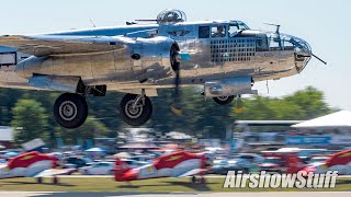 From the Pyro Field Friday Warbird Spectacular  EAA AirVenture Oshkosh 2023 [upl. by Sitelc]