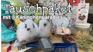 Tauschpaket mit KaninchenliebeLillyMogli 🍂🍁🐰 [upl. by Coward]