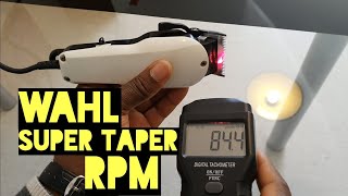 Wahl Super Taper RPM [upl. by Ahsiuqal891]