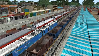 LIVE STREAMING GAMEPLAY RAILWORK WCRV2 13201 MUMBAI LTT JANTA EXPRESS [upl. by Anetsirhc297]