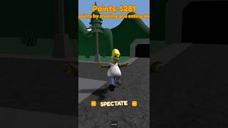 Hungry Simpson Homer All Characters Jumpscare roblox Roblox Obby Rainbow Friends Hungry Simpsons [upl. by Liban65]