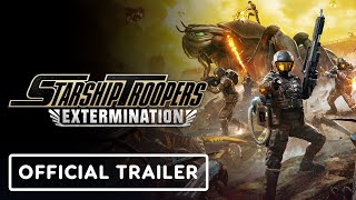 Starship Troopers Extermination  Official Launch Trailer [upl. by Nidraj]