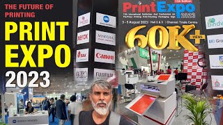 The Future of Printing Highlights from Printing Exhibition 2023 Chennai Trade Centre [upl. by Frankie133]