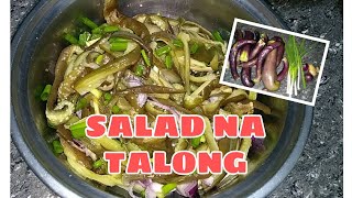 NILASAHANG TALONG SALAD NA TALONGEASY TO MAKE [upl. by Everson]