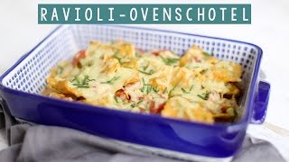 RECEPT Ravioliovenschotel met pesto  LEKKER EN SIMPEL [upl. by Derag]