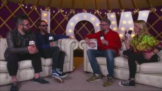 Feeder  Interview Sky Arts  Isle Of Wight Festival 2016 [upl. by Jeavons]