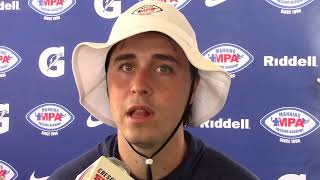 Memphis Seth Henigan at Manning Passing Academy  June 28 2024 [upl. by Calv]