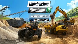 Construction Simulator 3 – Console Edition Gameplay PS4 HD [upl. by Yadnil379]