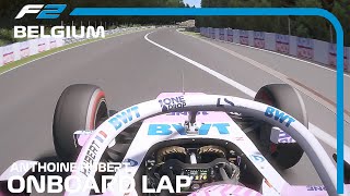 Anthoine Hubert Belgium F2 2019 Onboard Lap  Assetto Corsa [upl. by Ellac]