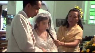 Wedding Ceremony I Scrutiny I Do Confirmation amp Blessing  Cebu Philippines [upl. by Eet]