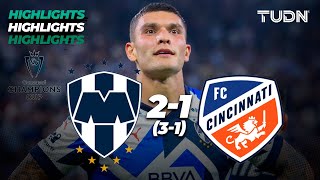 HIGHLIGHTS  Monterrey 2 31 1 Cincinnati  CONCACHAMPIONS 2024  TUDN [upl. by Temme]