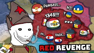 HOI4  Red HUNGARY Restores AUSTROHUNGARIAN EMPIRE in Kaiserredux [upl. by Anyela]