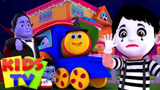 Bob il treno  Mostro di Halloween  Filastrocche per bambini  Kids Tv Italiano  Cartoni animati [upl. by Anehs]