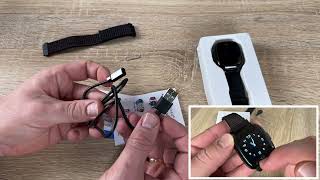 PTHTECHUS Smartwatch Phone for Children 4G Video Call Watch GPS WiFi… unboxing and instructions [upl. by Dygal167]