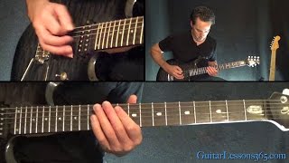 Spit Out The Bone Guitar Lesson Part 1  Metallica [upl. by Ggerc]