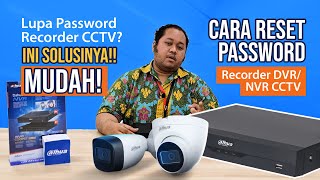 Cara Mudah Reset Password Recorder DVRNVRXVR CCTV Dahua untuk yang sering lupa password [upl. by Cristoforo]