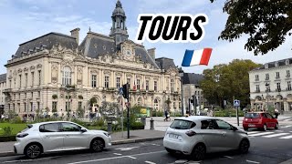 Tours France 🇫🇷 Walking Tour 4K October 15 2024 Loire Valley City Walk HD Europe [upl. by Rosemare]