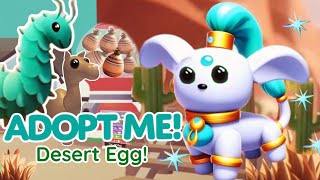 Adopt me new egg desert egg  New Adopt Me update  new Adopt Me pets [upl. by Airahcaz]