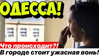 ОДЕССА❗️ЧТО ПРОИСХОДИТ❓В ГОРОДЕ СТОИТ УЖАСНАЯ ВОНЬ❗️ [upl. by Gnirps55]