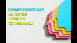 ATTENZIONE  REDDITO UNIVERSALE [upl. by Dnomayd]