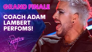 Coach Adam Lambert Sings His Hit Song Whataya Want From Me  The Grand Finale  The Voice Australia [upl. by Michal]